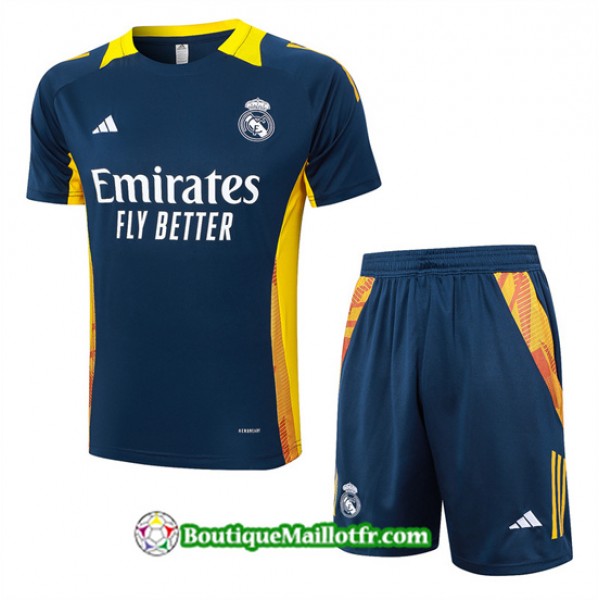 Maillot Kit Entraînement Real Madrid 2024 2025 Bl...