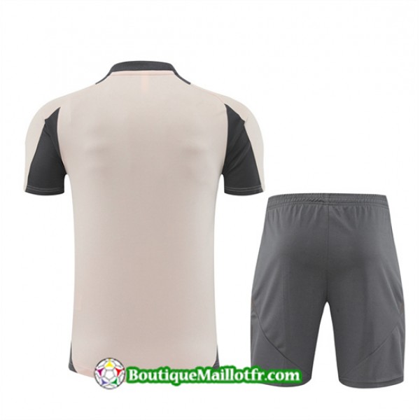 Maillot Kit Entraînement Real Madrid 2024 2025 Abricot