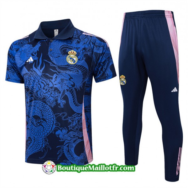 Maillot Kit Entraînement Real Madrid Polo Trainin...