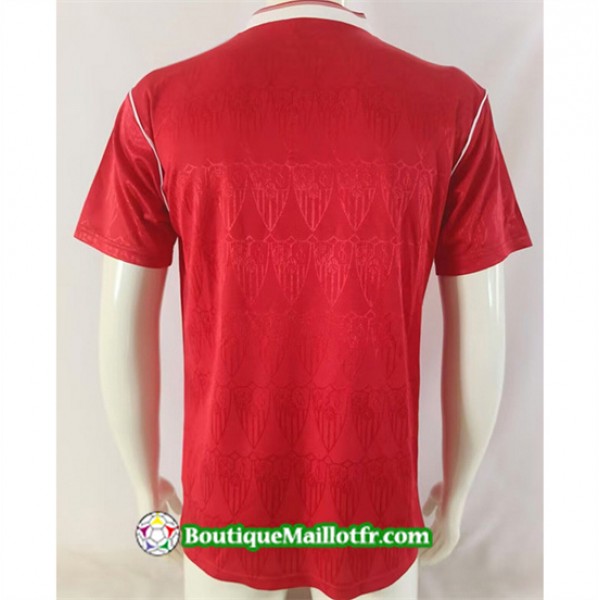 Maillot Seville Retro 1991 92 Exterieur Red