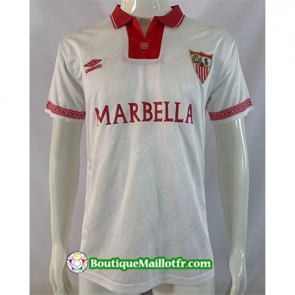 Maillot Seville Retro 1994 96 Domicile