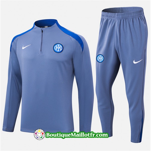 Survetement Inter Milan 2024 2025 Gris