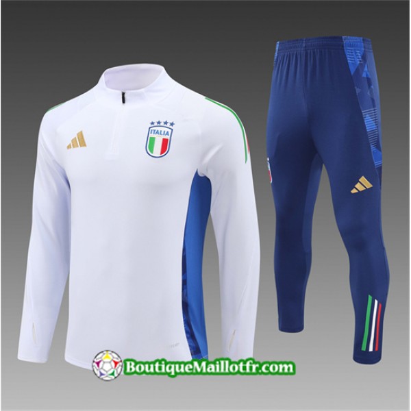 Survetement Italie 2024 2025 Blanc