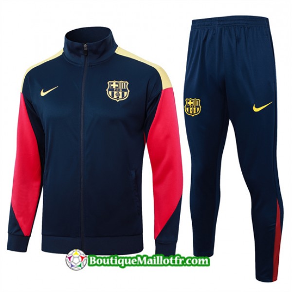 Veste Survetement Barcelone 2024 2025 Bleu