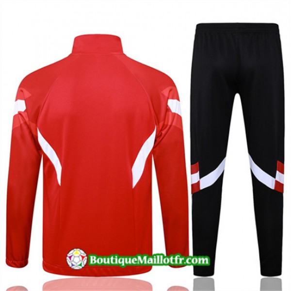 Veste Survetement Bayern Munich 2024 2025 Rouge