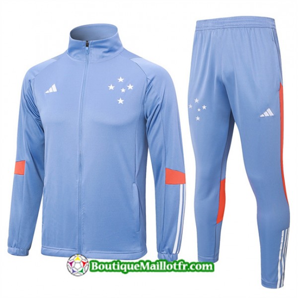 Veste Survetement Cruzeiro 2024 2025 Gris