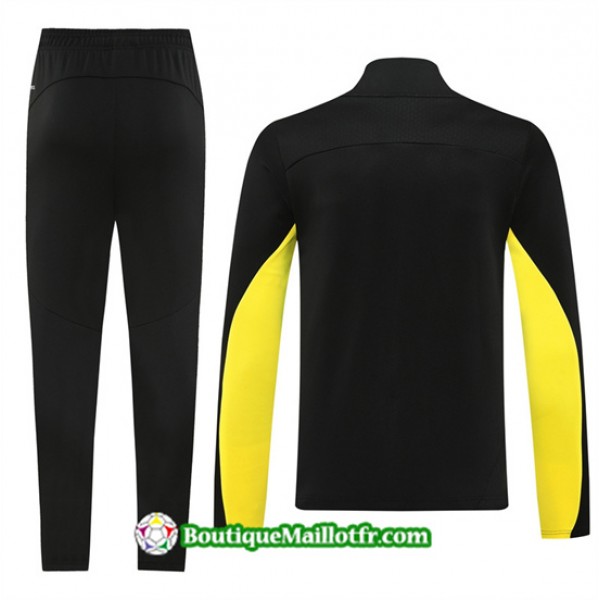 Veste Survetement Dortmund 2024 2025 Noir