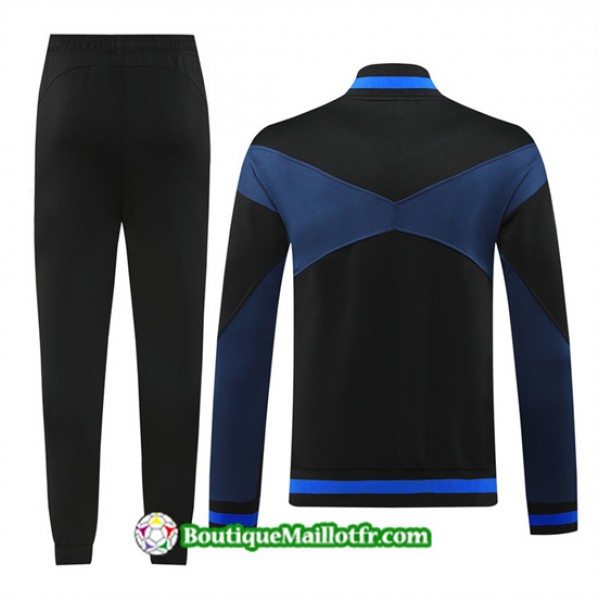 Veste Survetement Inter Milan 2024 2025 Bleu Marine