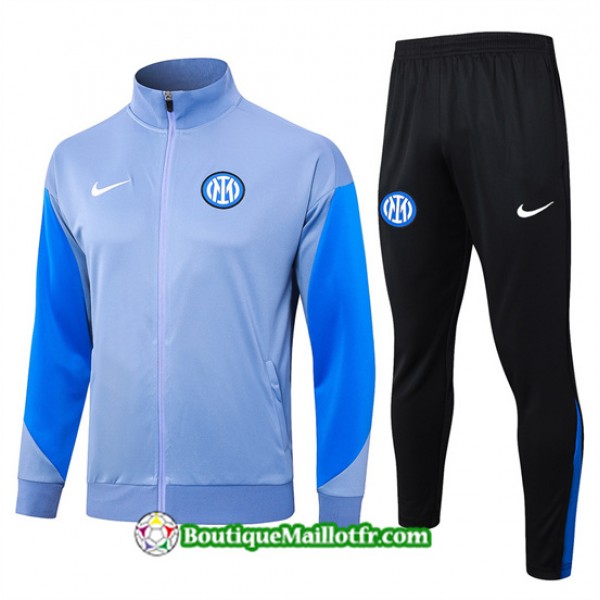 Veste Survetement Inter Milan 2024 2025 Gris