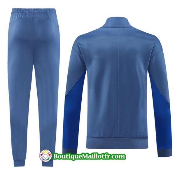 Veste Survetement Inter Milan 2024 2025 Bleu Clair