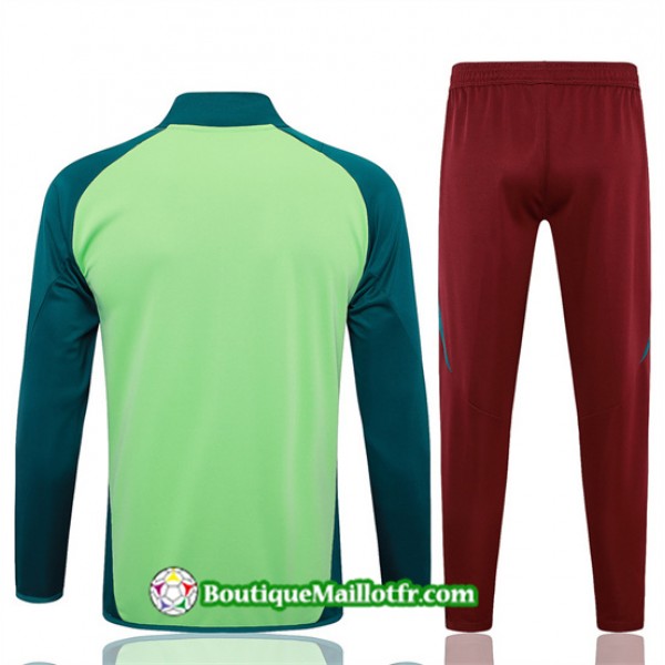 Veste Survetement Mexique 2024 2025 Vert