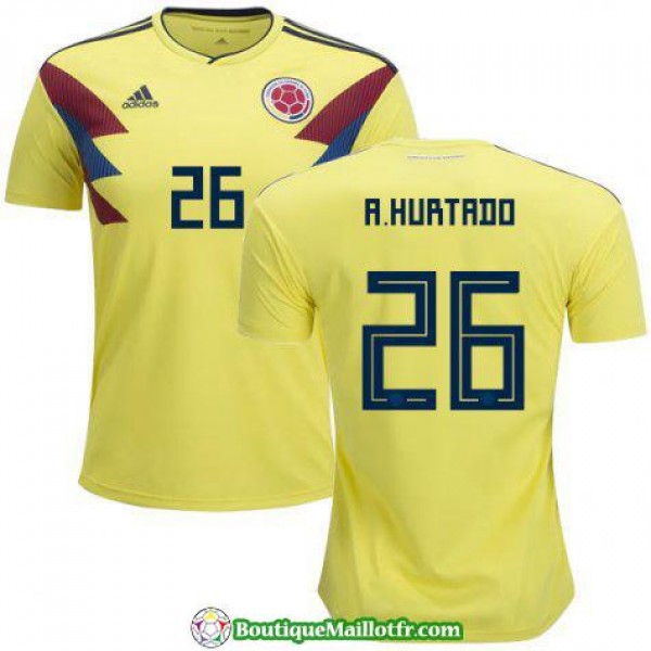 Maillot Colombie A Hurtado 2018 Domicile