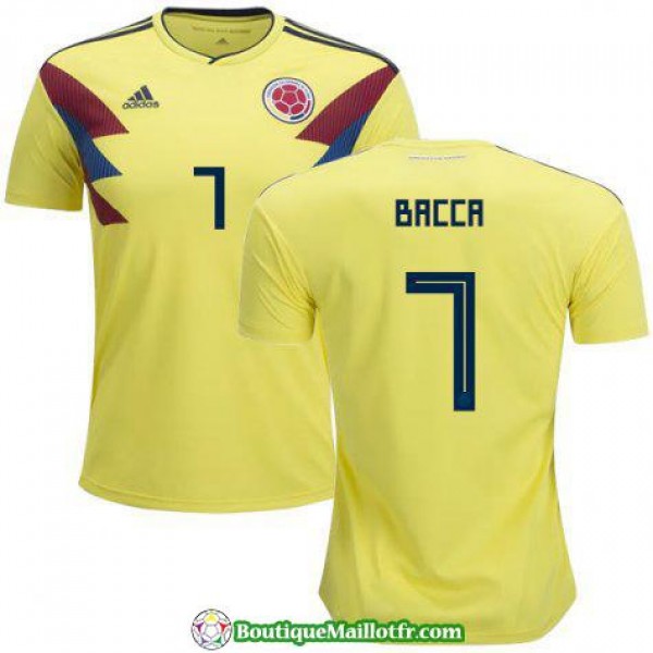 Maillot Colombie Bacca 2018 Domicile