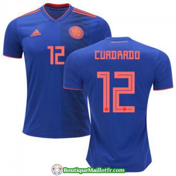 Maillot Colombie Cuadrado 12 2018 Exterieur