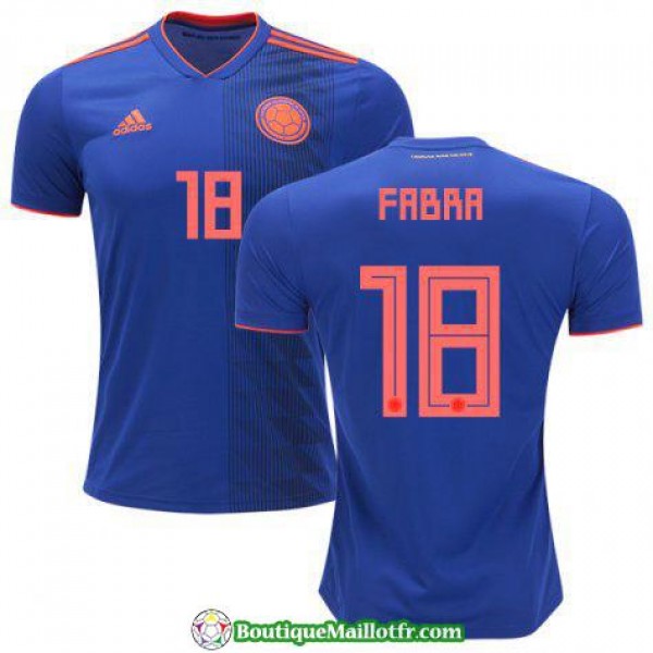 Maillot Colombie Fabra 2018 Exterieur