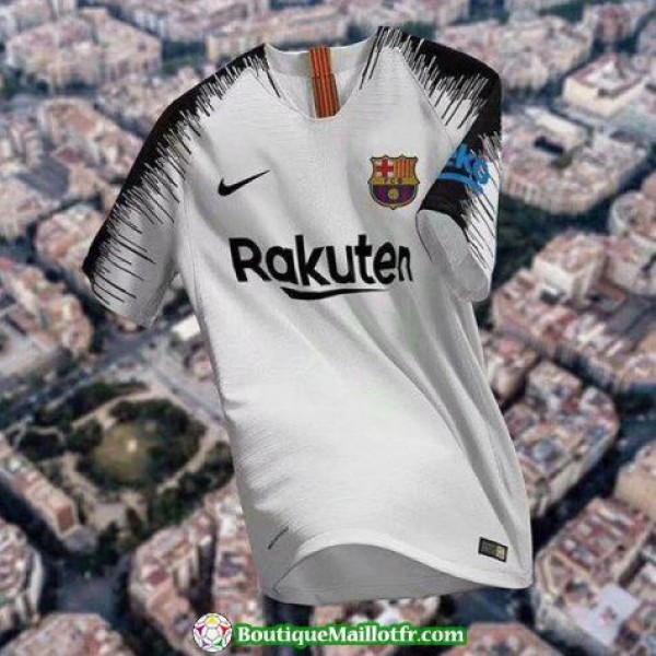 Maillot Barcelone Entrainement 2018 2019 Blanc