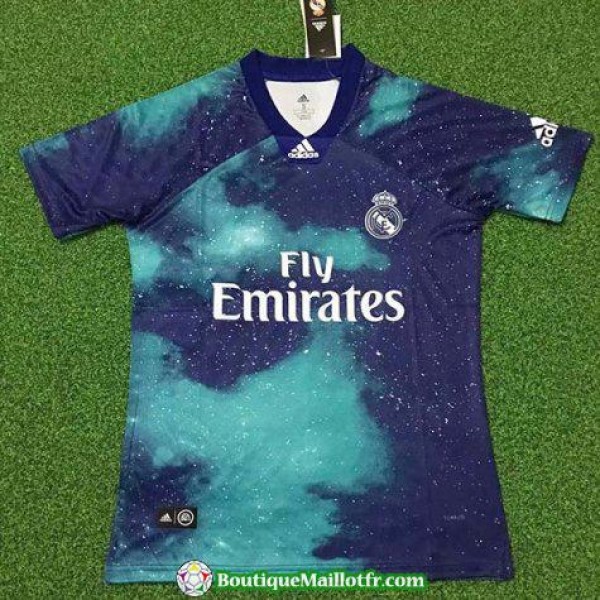 Maillot Real Madrid Edition Speciale 2018 2019 Cyan