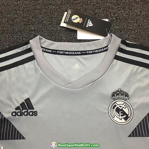 Maillot Real Madrid Entrainement 2018 2019 Gris