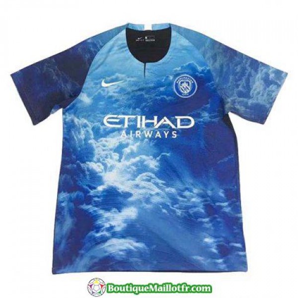 Maillot Manchester City Edition Speciale 2018 2019 Bleu