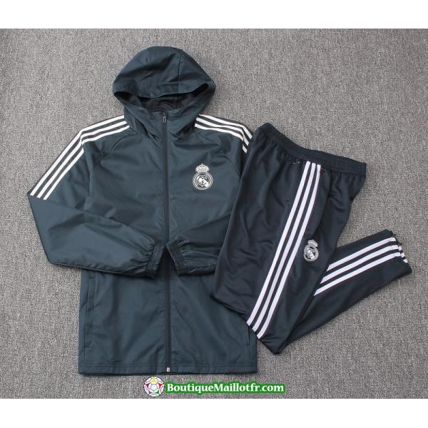 Coupe Vent Real Madrid 2018 2019 Gris
